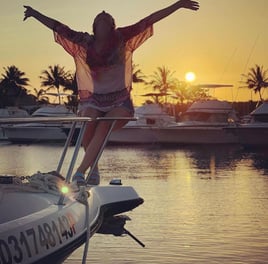 Solete Caribbean Fishing snorkel and or Sunset