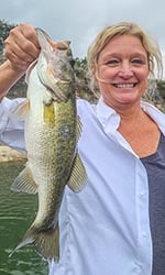 Largemouth Bass Fishing in Austin, Texas