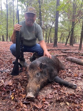 Hog Hunting in Bivins, Texas