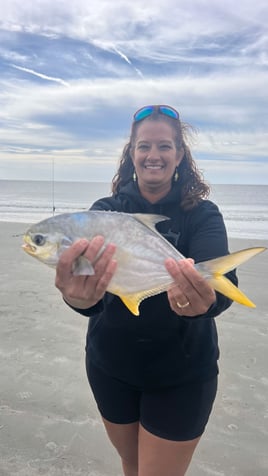 Florida Pompano Fishing in Flagler Beach, Florida