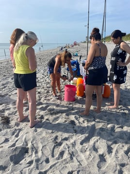 Fishin' Girl Cathy Sanders Surf Fishing Guide