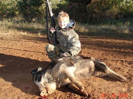 Hog Hunting in Loving, Texas