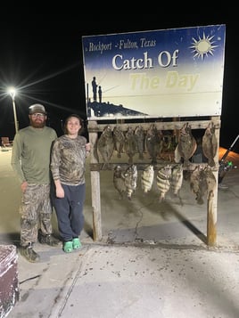 Black Drum, Flounder Fishing in Port Aransas, Texas