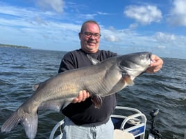 Blue Catfish Fishing in Montgomery, Texas