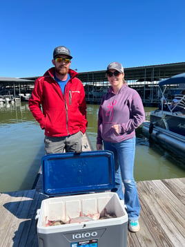 Blue Catfish Fishing in Montgomery, Texas