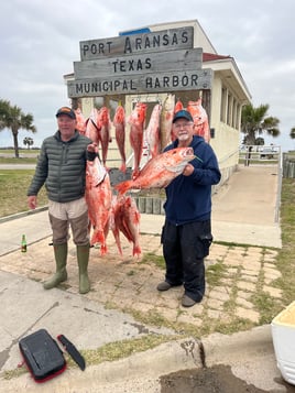 Red Snapper Fishing in Port Aransas, Texas