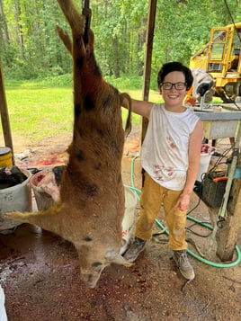 Hog Fishing in Bivins, Texas