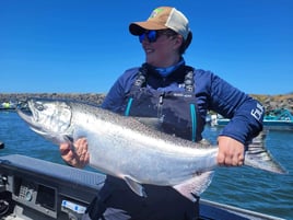 Chinook Salmon Fishing in Brookings, Oregon