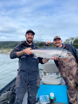 Chinook Salmon Fishing in Brookings, Oregon