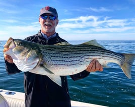 Striped Bass Fishing in Chatham, Massachusetts