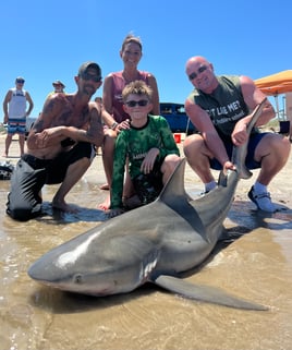 Bull Shark Fishing in Bolivar Peninsula, Texas