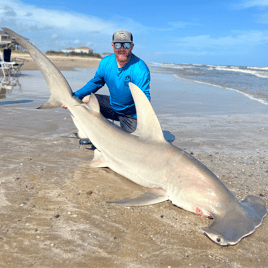 Bonnethead Shark Fishing in Bolivar Peninsula, Texas