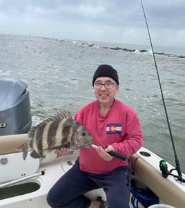 Sheepshead Fishing in Galveston, Texas