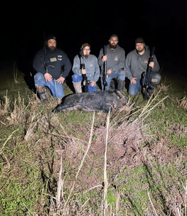 Hog Hunting in Honey Grove, Texas