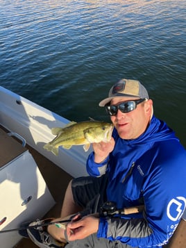 Largemouth Bass Fishing in Bullfrog, Utah