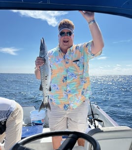 Barracuda Fishing in Cancún, Mexico