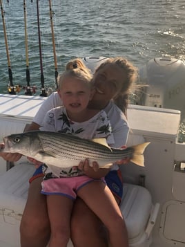 Striped Bass Fishing in Tow, Texas