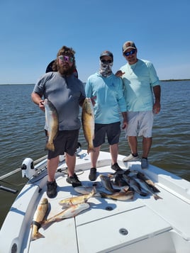 Full day - Inshore Saltwater Marsh and Bay Fishing Trip.