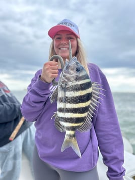 Sheepshead Fishing in Port Orange, Florida