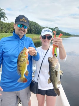 Largemouth Bass, Peacock Bass Fishing in Delray Beach, Florida