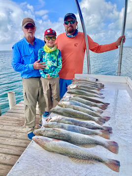 Speckled Trout Fishing in South Padre Island, Texas