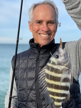 Sheepshead Fishing in Sarasota, Florida