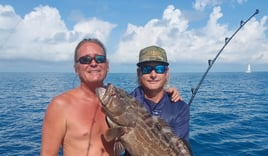 Black Grouper Fishing in Key West, Florida