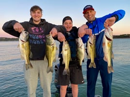 Largemouth Bass Fishing in Lago Vista, Texas