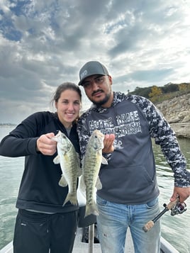 Smallmouth Bass Fishing in Lago Vista, Texas