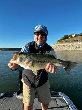 Largemouth Bass Fishing in Lago Vista, Texas