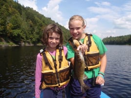 Smallmouth Bass Fishing in West Forks, Maine