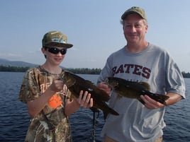 Smallmouth Bass Fishing in West Forks, Maine