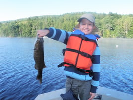 Smallmouth Bass Fishing in West Forks, Maine