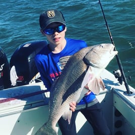 Black Drum Fishing in Galveston, Texas