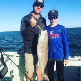 Redfish Fishing in Galveston, Texas