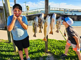 Black Drum, Redfish Fishing in Aransas Pass, Texas