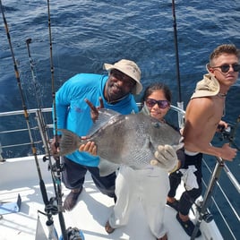 4 hour AM fishing trip aboard the Tradewinds