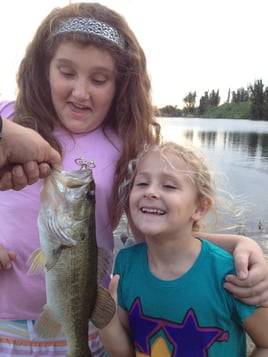 Largemouth Bass Fishing in Weston, Florida