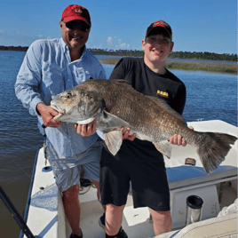 Black Drum Fishing in Elberta, Alabama