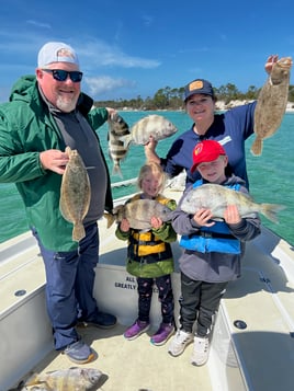 Flounder, Sheepshead Fishing in Panama City Beach, Florida