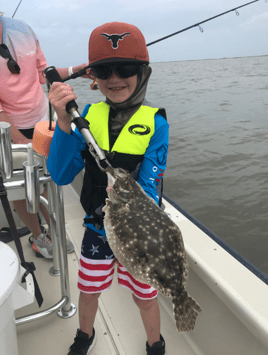 Flounder Fishing in Galveston, Texas