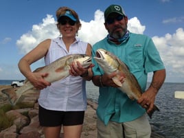 Redfish Fishing in Galveston, Texas