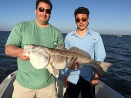 Redfish Fishing in Galveston, Texas