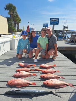 Kingfish, Red Snapper Fishing in Panama City Beach, Florida