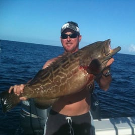 Black Grouper Fishing in Key Largo, Florida