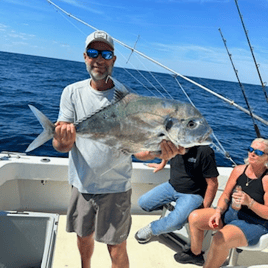 African Pompano Fishing in Morehead City, North Carolina