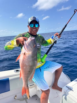 Mutton Snapper Fishing in Cancún, Mexico