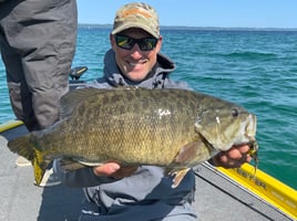 Traverse city smallmouth bass trip