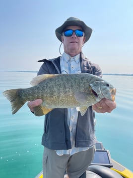 Traverse city smallmouth bass trip