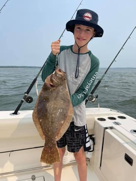 Halibut Fishing in Hampton Bays, New York